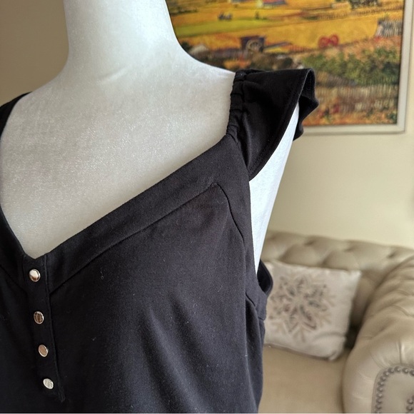 White House Black Market black sleeveless top - Picture 5 of 7